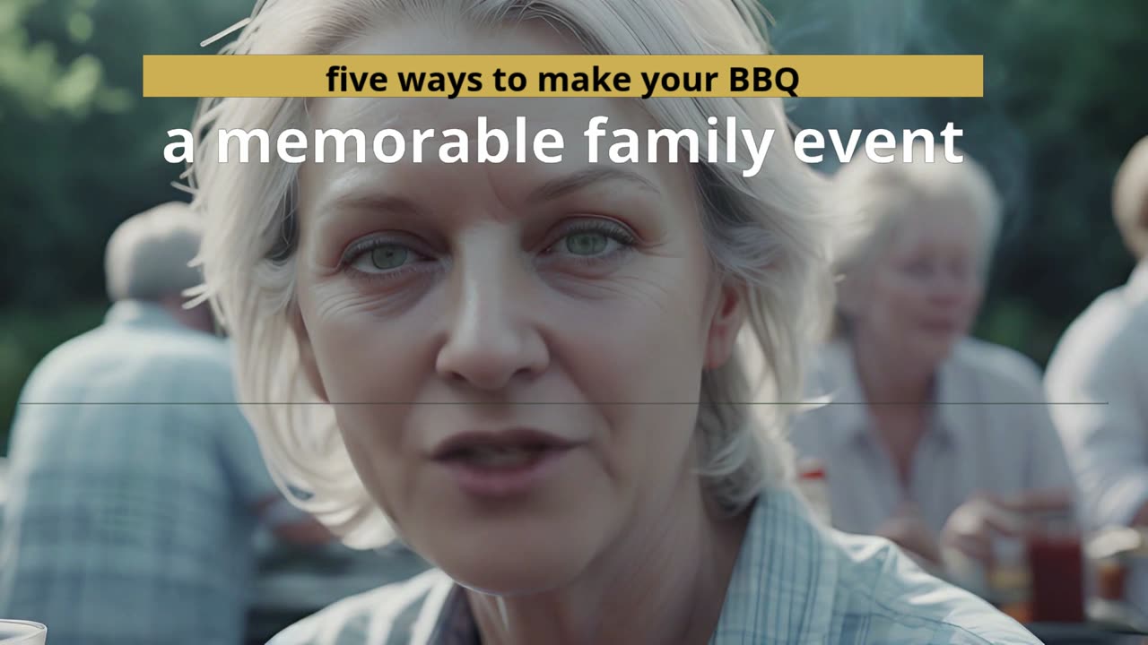 Five ways to make your BBQ a memorable family event