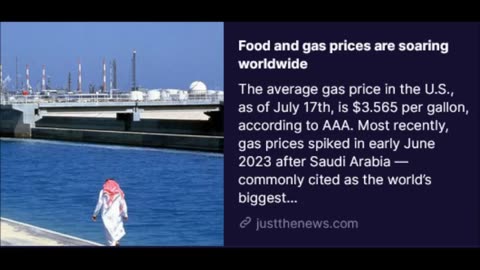 Food & gas prices are soaring