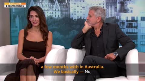 Amal and George Clooney talk about their friendship with his co-star Julia Roberts