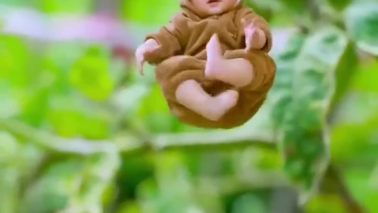 Cute baby funny video