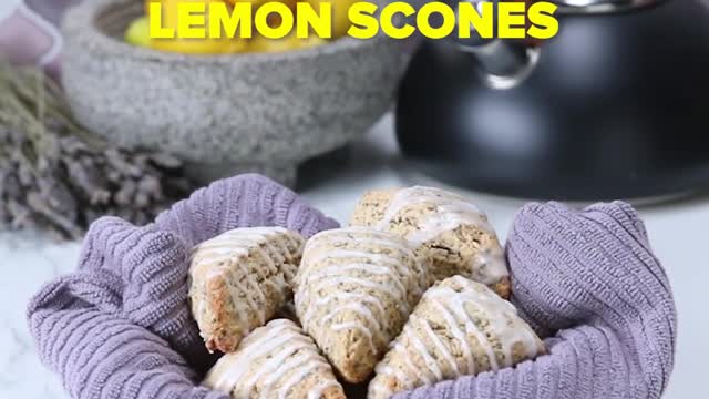 DAIRY FREE LAVENDERLEMON SCONES