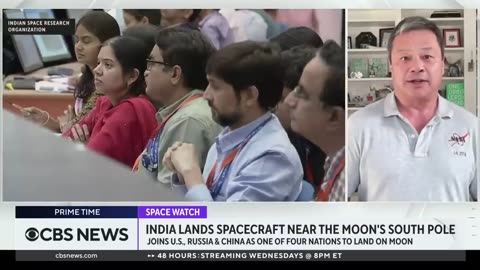 Former NASA astronaut breaks down India's moon landing