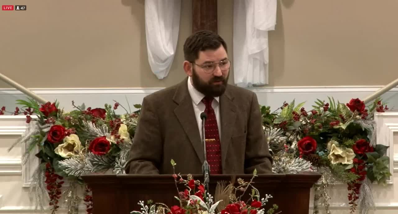 Give heed to the word of God - Caleb Wilson (Sunday school) 1/22/23