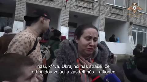 Obyvatelka Mariupolu o svých zážitcíh s ukrajinskou armádou
