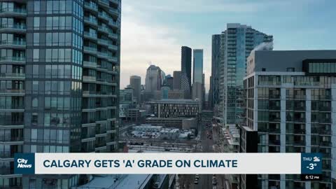 Calgary gets 'A' grade on climate