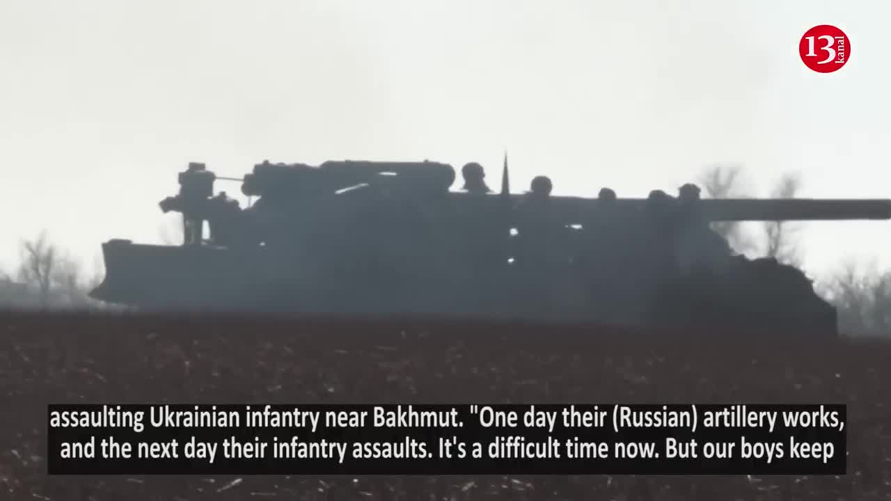 "We are not retreating" - fierce artillery battle near Bakhmut