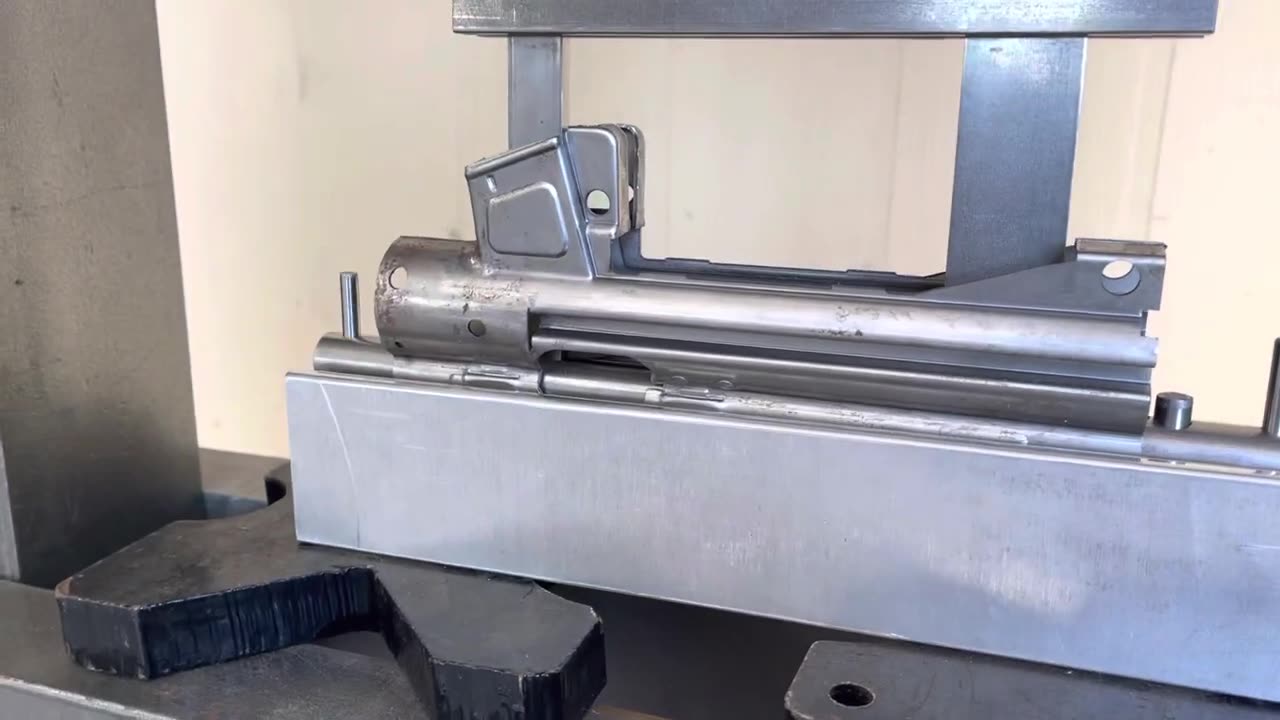 Mp5 flat bending on HKParts jig
