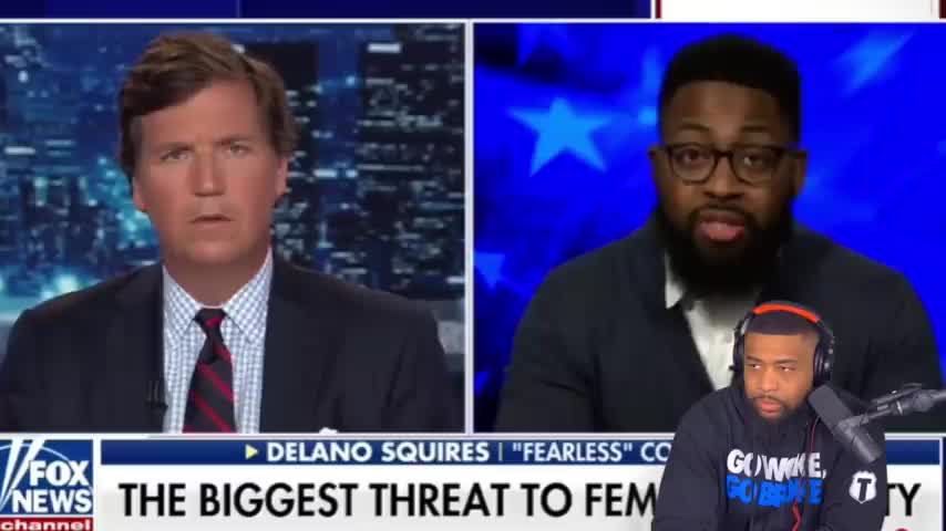 Delano Squires KILLS IT on Tucker Carlson