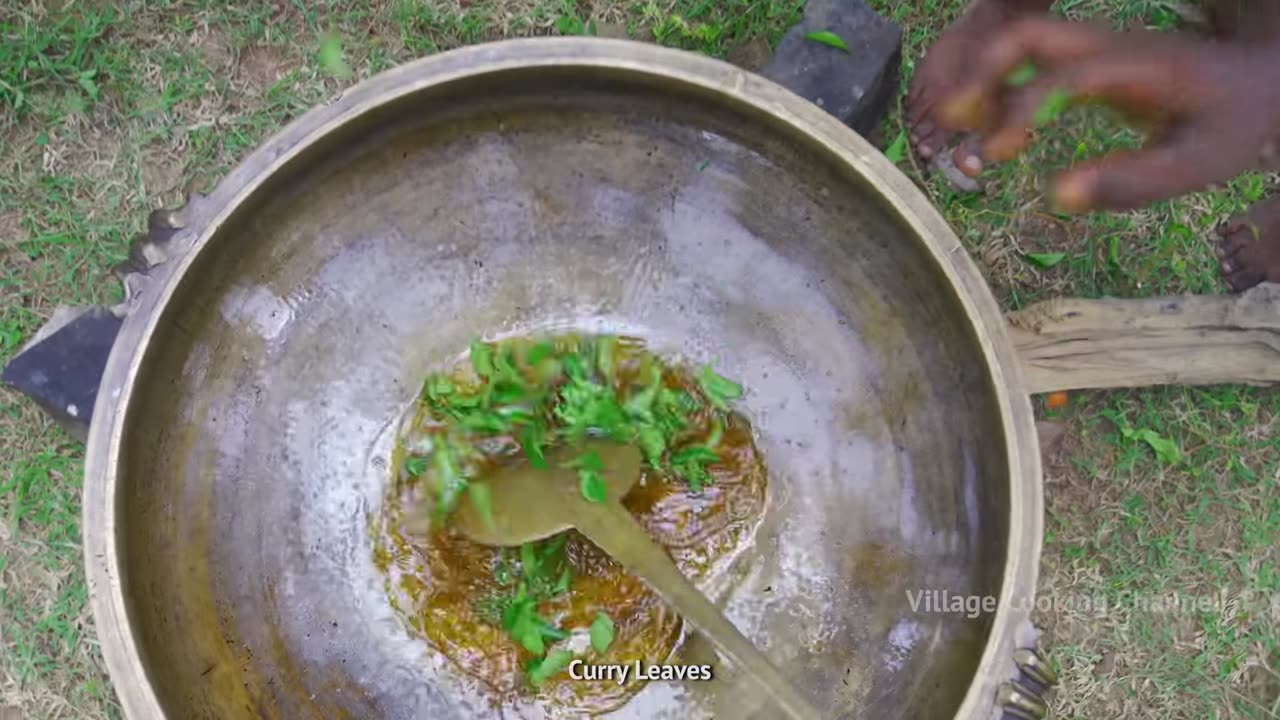 CHICKEN OMELETTE | Huge Eggs With Chicken Meat | Protein Rich Omelette Recipe Cooking Village