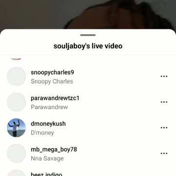 Soulja boy Instagram live part2 4/1/23