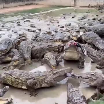 Crocodile Feeding at Langkawi Crocodile Farm