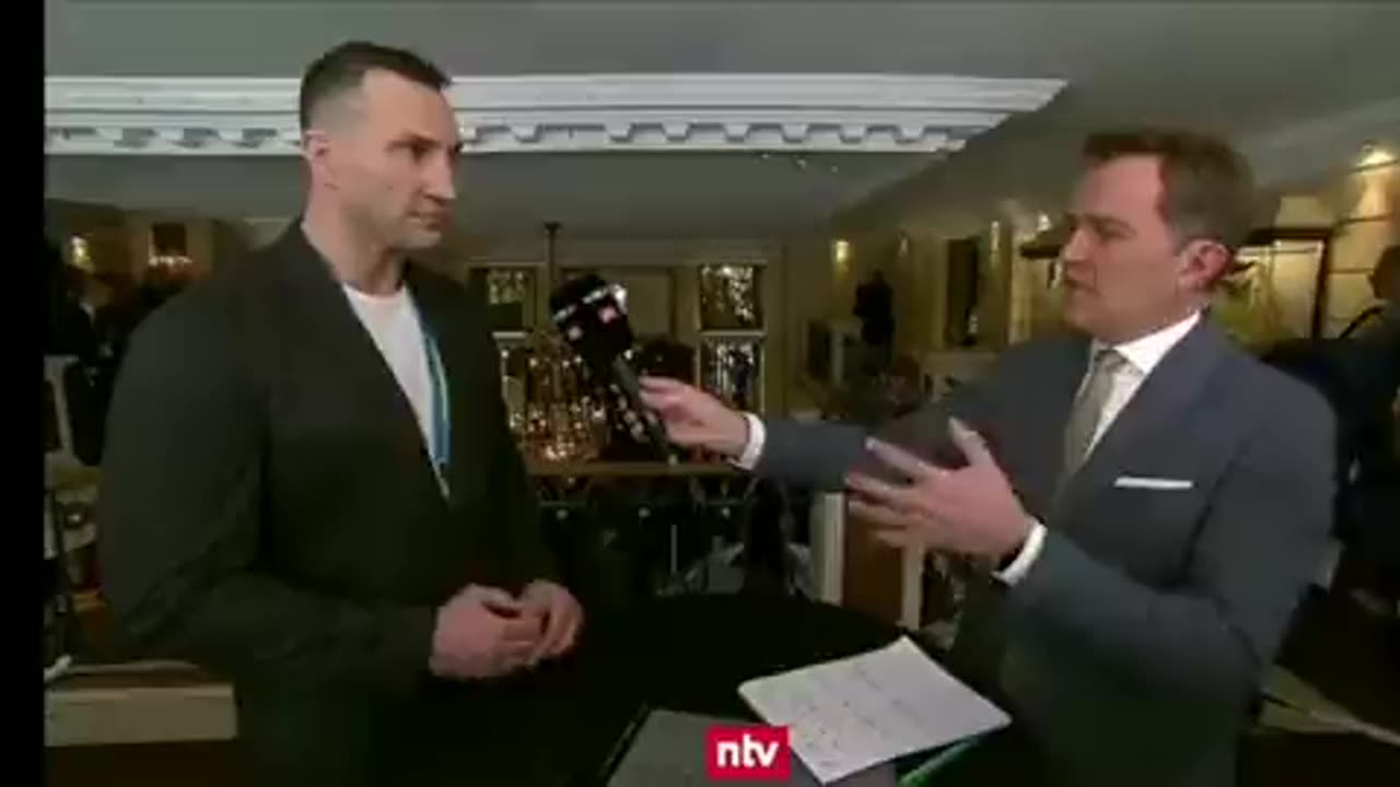 Klitschko und Streumunition, verbotene Waffen