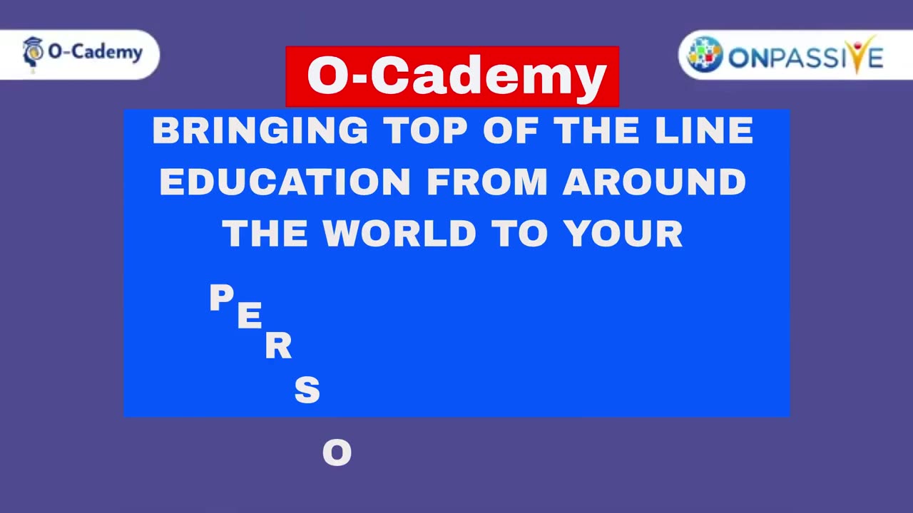 O-Cademy