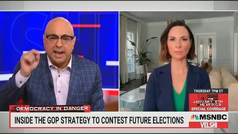 MSNBC Host & Guest Warn About Scary 'White Folks' Being Election Workers