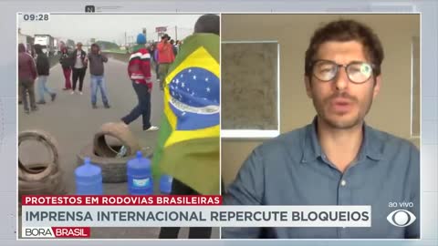 Imprensa internacional repercute bloqueios no Brasil