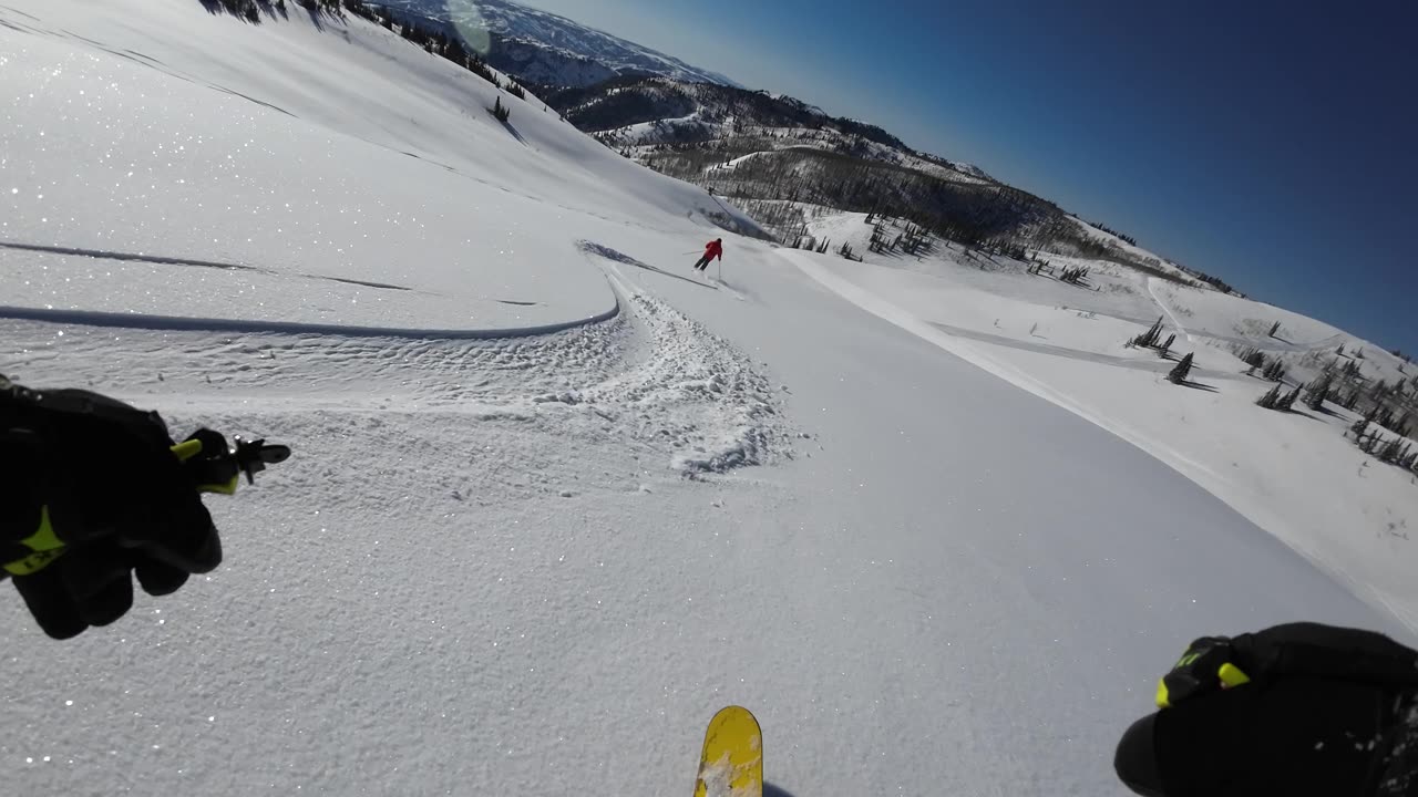 3/16 #4 OK it doesn't get better than this broke trail to Mary's Boundary