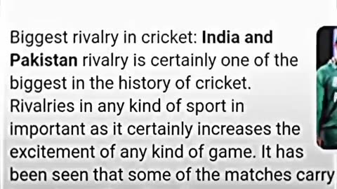 The greatest rivalry in cricket history🥶🔥