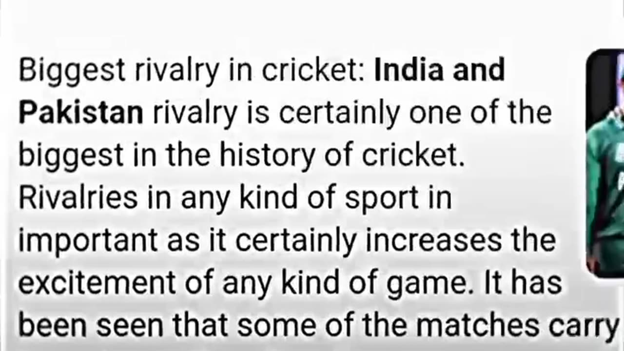 The greatest rivalry in cricket history🥶🔥