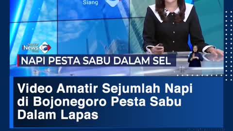 Video Amatir Sejumlah Napidi Bojonegoro Pesta Sabu Dalam Lapas