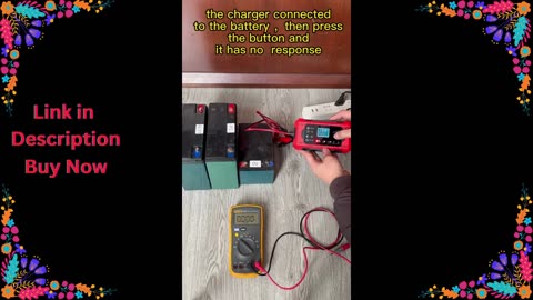 Car and Motorcycle Battery Charging Device