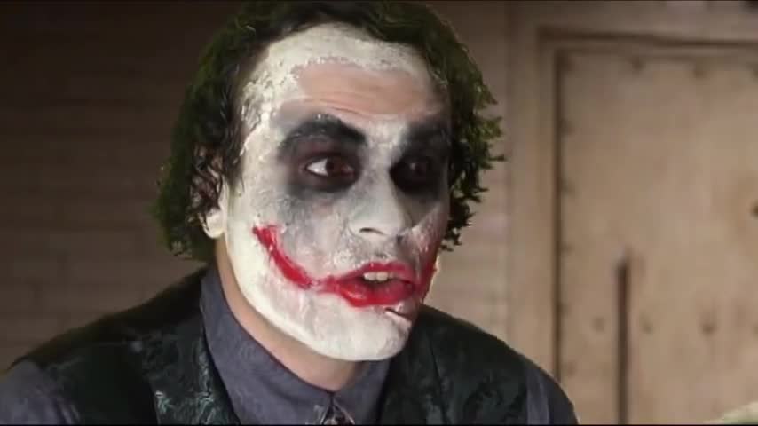 The Dark Knight- Joker Interrogation Scene Spoof