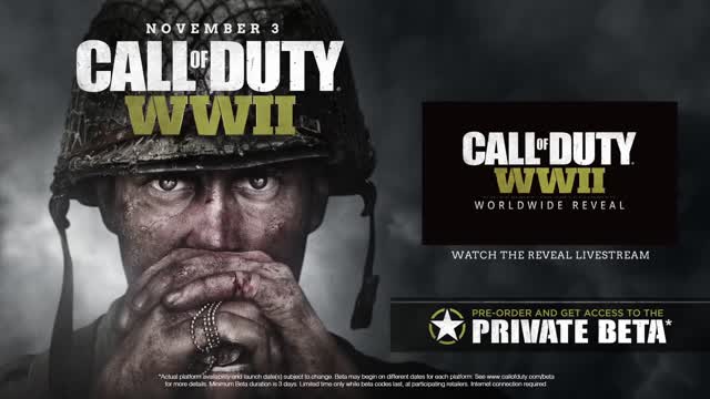 Call of Duty WWII - Official Reveal Trailer