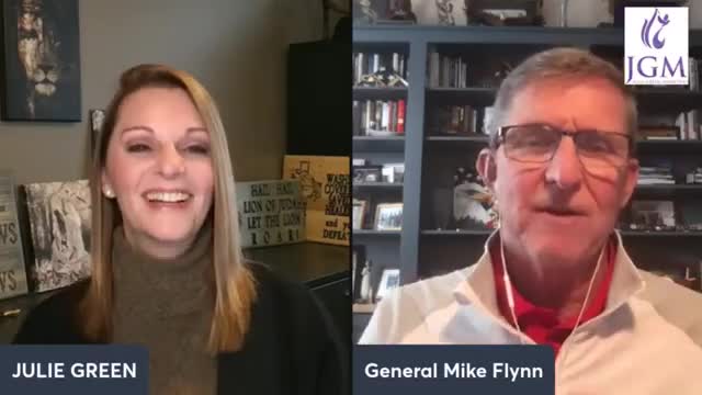 JULIE GREEN MINISTRIES đź’ĄGENERAL FLYNN AND JULIE GREEN. GOD IS IN CONTROL