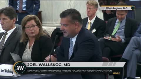 Two Vaccine Injured Testify Before Senator Ron Johnson