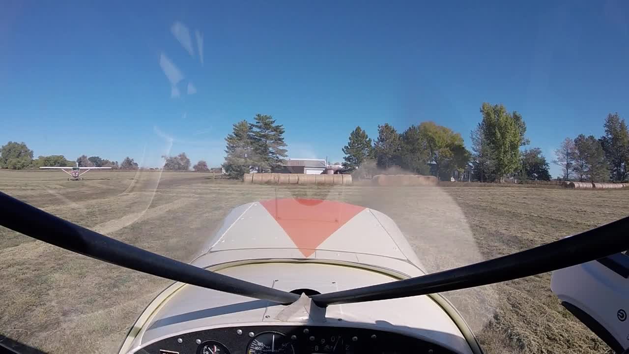 First landing at Lindas in the Super Cub