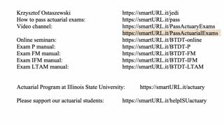 Exam LTAM exercise for July 17, 2021