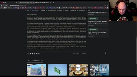 Saudi Arabia is teaching Chinese to it's people