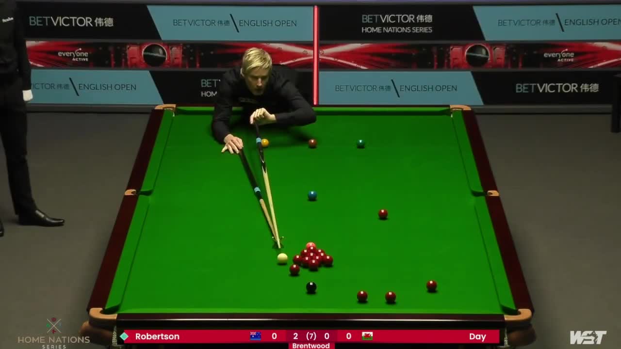 Neil Robertson Vs Ryan Day English Open 2022 Frame 3