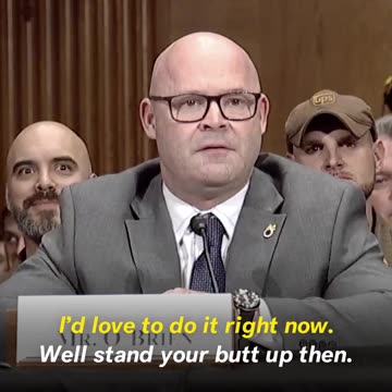 Bernie Sanders Breaks Up Fight Between Teamsters President And Senator Markwayne Mullin