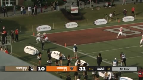 Mercer vs Wofford Highlights | College Football Week 8 | 2023 College Football