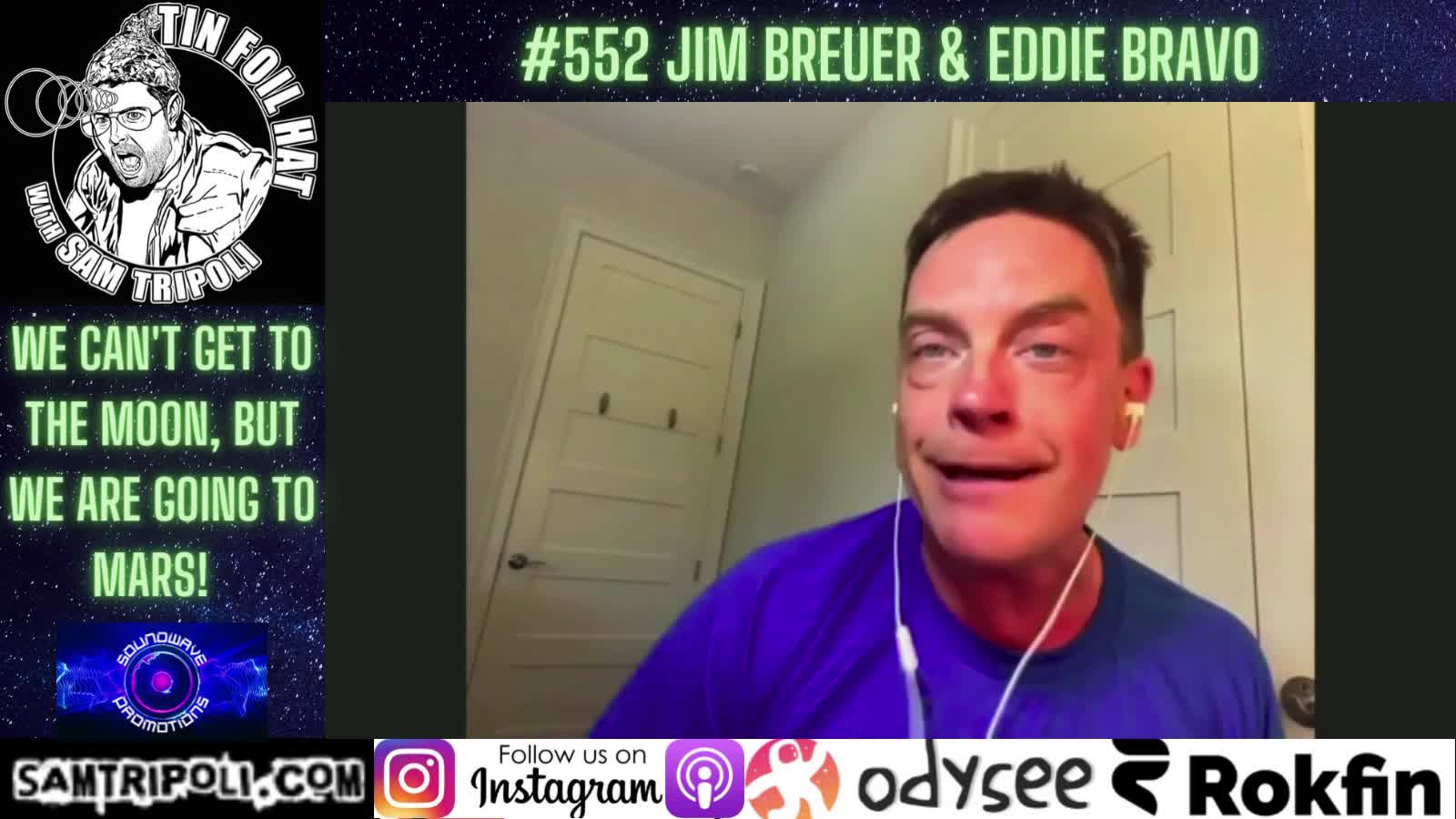 Tin Foil Hat Podcast 552 Jim Breuer and Eddie Bravo