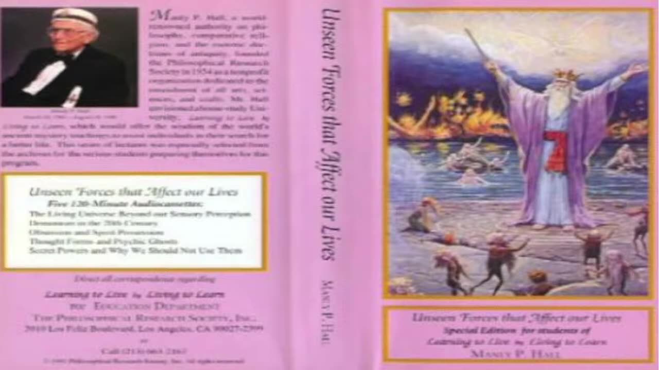 Manly P. Hall Unseen Forces That Affect Our Lives