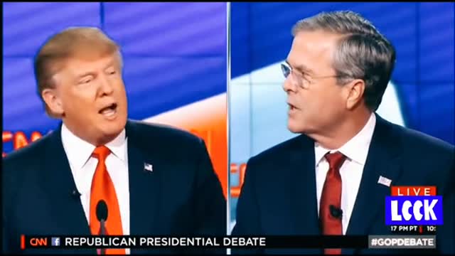 Trump “Sarcastic ” Response To Jeb Bush