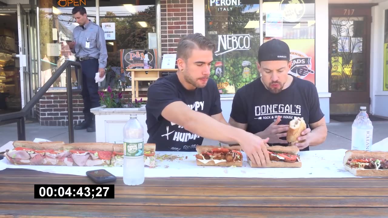 UNBEATEN 18LB SANDWICH CHALLENGE (6 Feet Long) | World's Biggest Sub Sandwich | Man Vs Food