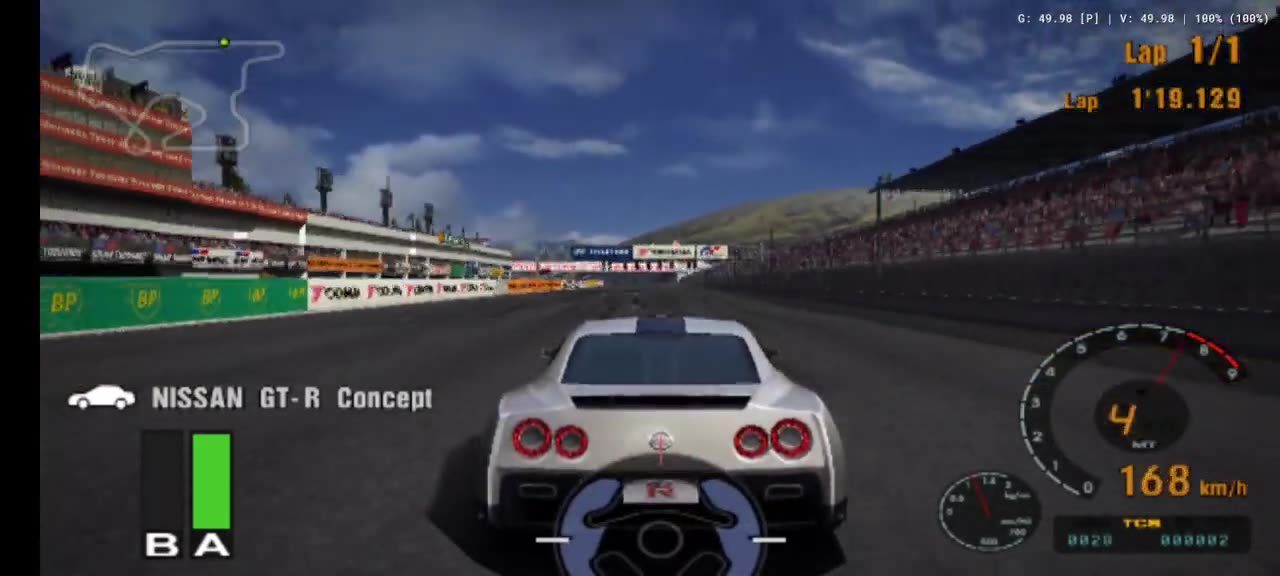 Gran Turismo Concept 2002 - Course License 10 Final Try(AetherSX2 HD)