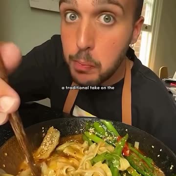 SPICY GYOZA RAMEN - RECIPE IN DESCRIPTION