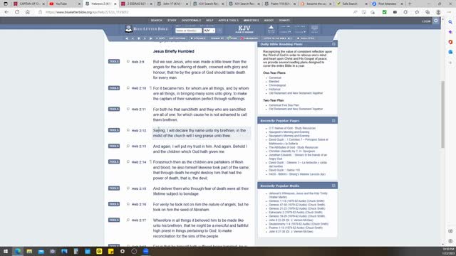 Testimony of past and present delivery from peril/ evil