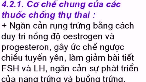 Dược lý học Các thuốc hormon