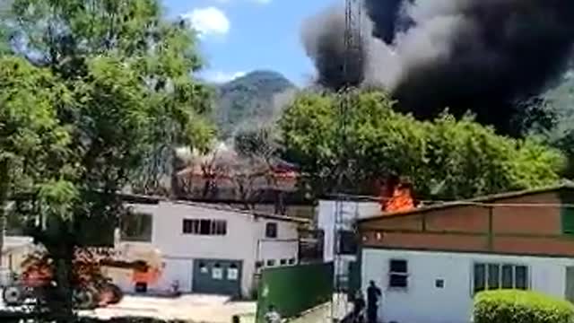 URGENT! Fire at Projac Rede Globo TV Rio de Janeiro 11/18/2022