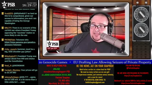 2021-12-28 15:50 EST - The Common Sense Show: with Derek & Janet