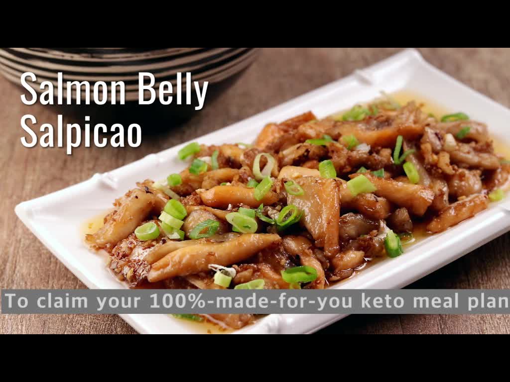 Wanna Lose Weight by Eating Salmon Belly Salpicao? (KETO DIET)