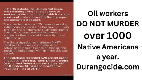 #Durangocide #EndlessNatureWalkandGiftShop #oilandgasjobs #MMIWG #ICWA