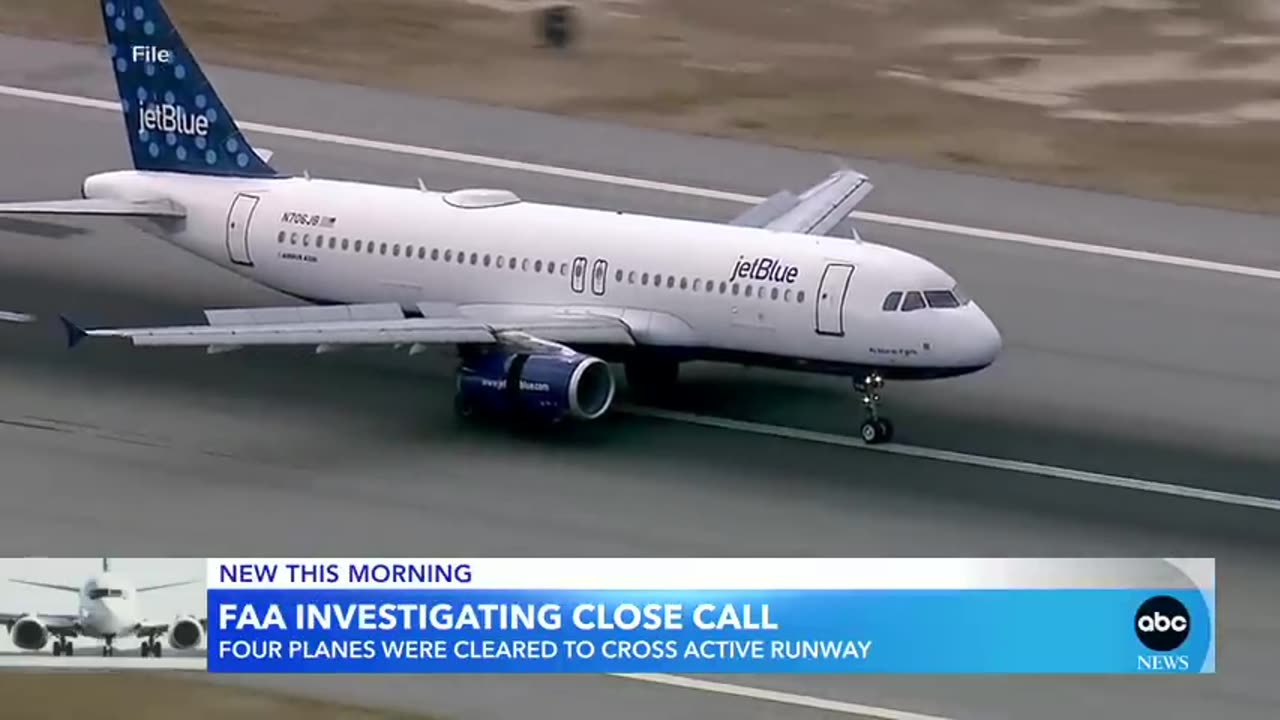 Investigation underway after close call at JFK involving five planes