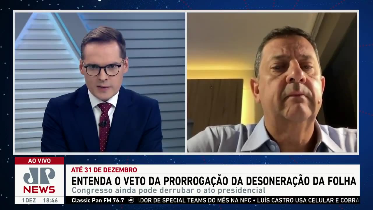 Entenda o veto da prorrogação da desoneração da folha