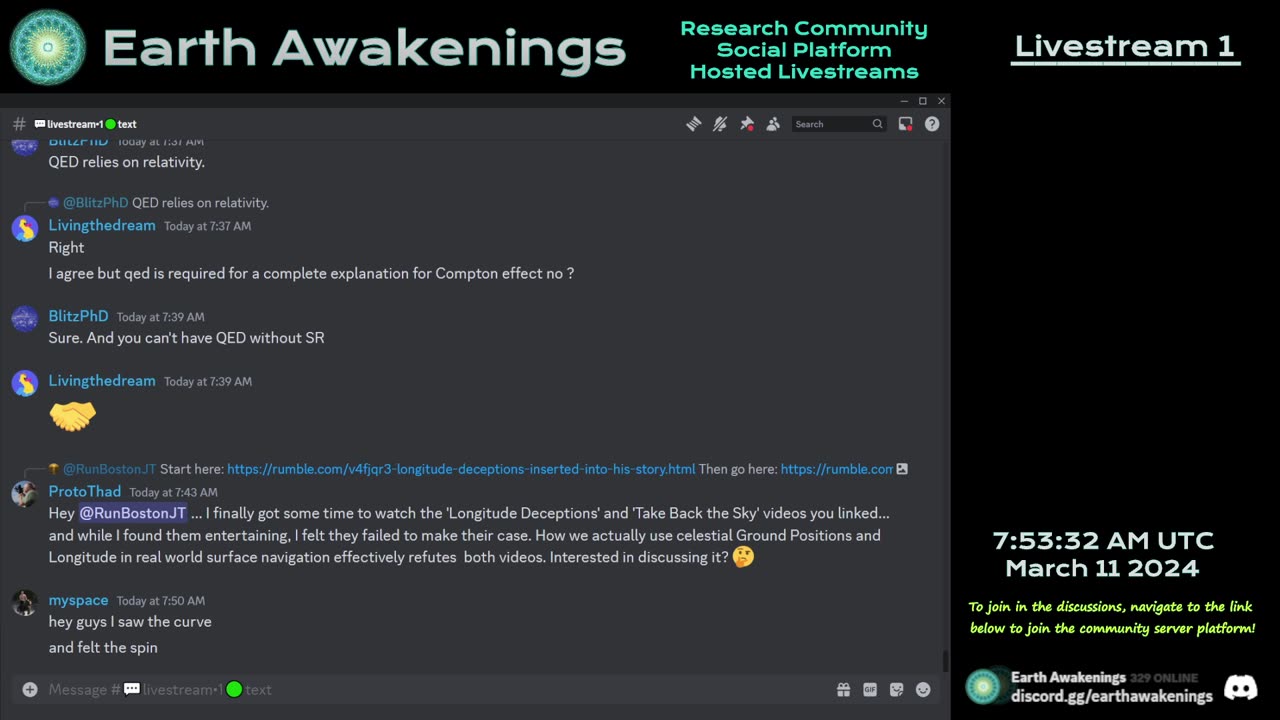 Earth Awakenings - Livestream 1 - #1472