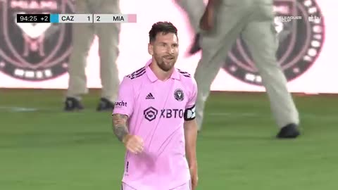 LIONEL MESSI WINS IT FOR INTER MIAMI IN HIS DEBUT